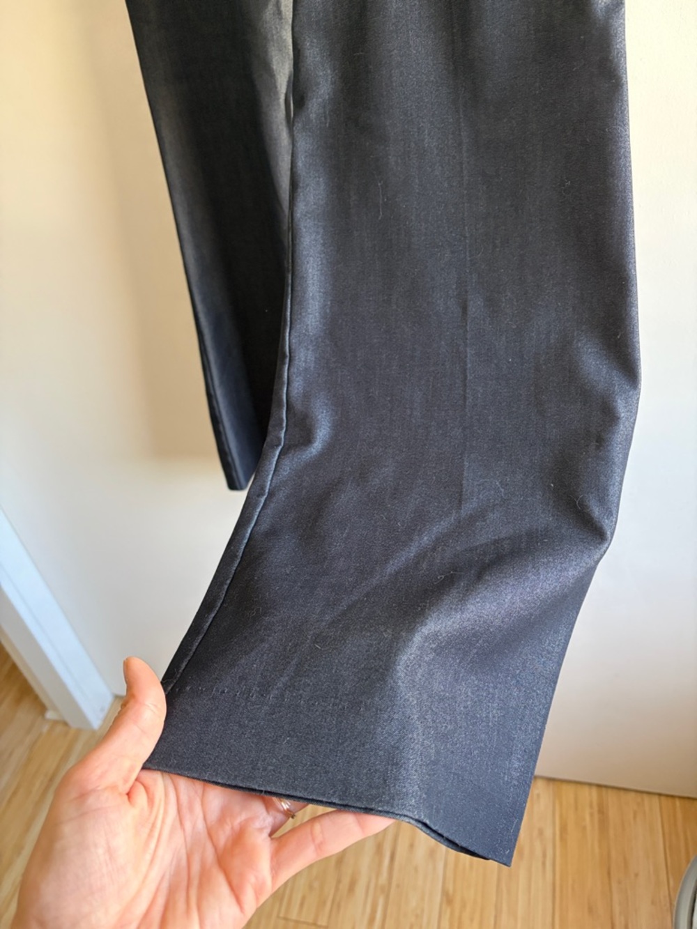 Worthington Modern Fit Dark Blue “Denim” Trousers size 10 - Picture 3 of 6